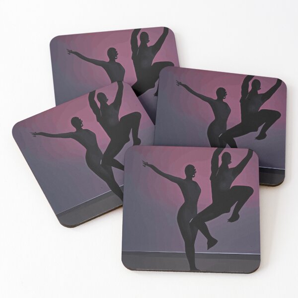 Item preview, Dancing Silhouettes: Graceful Movements in Sync designed and sold by ClothesArtAzema.