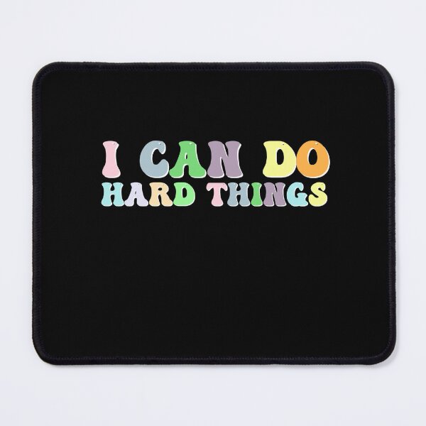 Item preview, I Can Do Hard Things - Retro Groovy Font Design designed and sold by DigitalByEb.