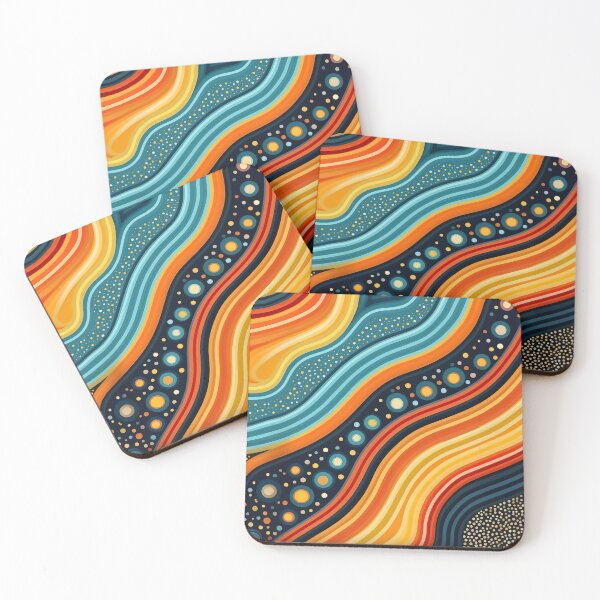 Item preview, Aboriginal modern artwork designed and sold by BeardPineapple.