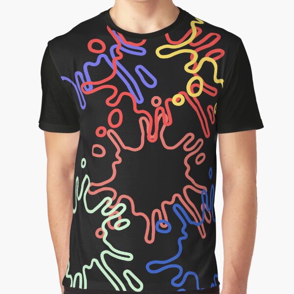 ☆RAIVE☆GLITTER DREAMS GRAPHIC T-SHIRT Glitter Dreams Graphic T-Shirt VW5ME609_3color - RAIVE