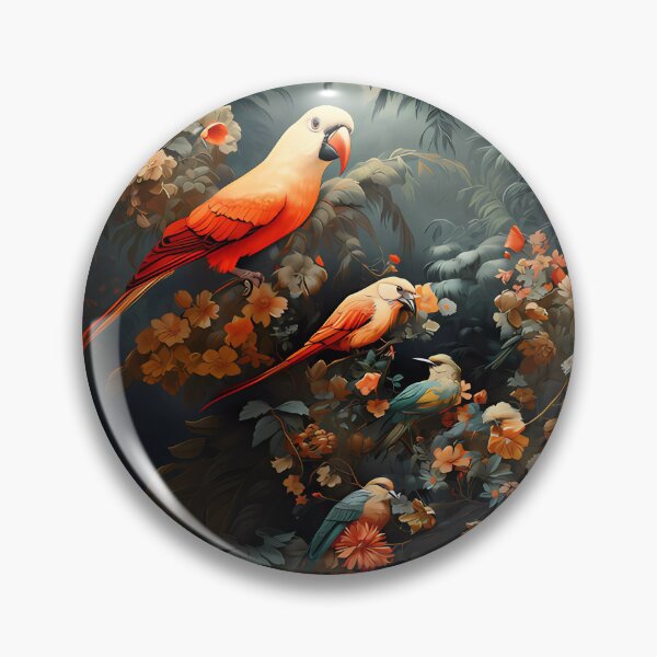 Item preview, tropical birds designed and sold by the99thstudio.
