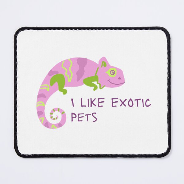 Item preview, I like exotic pets tshirt designed and sold by Eugenie974.