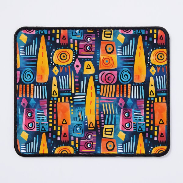 Item preview, Watercolour Abstract African Tribal Seamless Pattern designed and sold by PatternStudios.