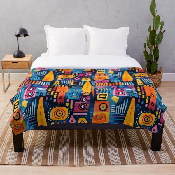 Item preview, Watercolour Abstract African Tribal Seamless Pattern designed and sold by PatternStudios.