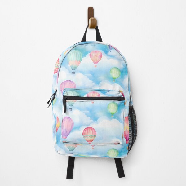 Item preview, Watercolour Hot Air Balloons Seamless Pattern designed and sold by PatternStudios.