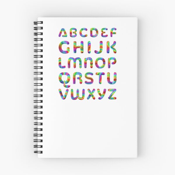 Item preview, Furry Rainbow Alphabet! designed and sold by jazzydevil.