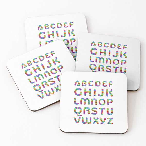 Item preview, Furry Rainbow Alphabet! designed and sold by jazzydevil.
