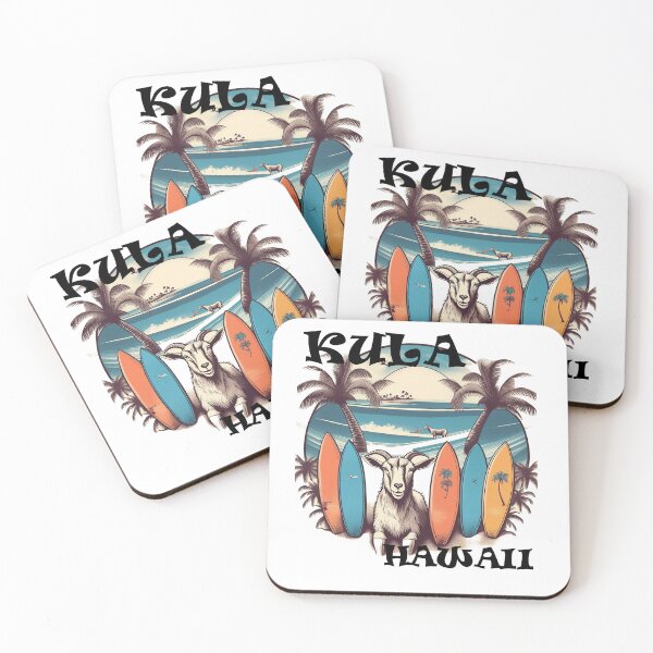 Item preview, Kula Surfing Goats designed and sold by Uncle-Hawaii.