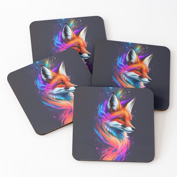 Item preview, Artistic Fox Masterpiece: Painting & Graphic designed and sold by STDesign⭐⭐⭐⭐⭐.