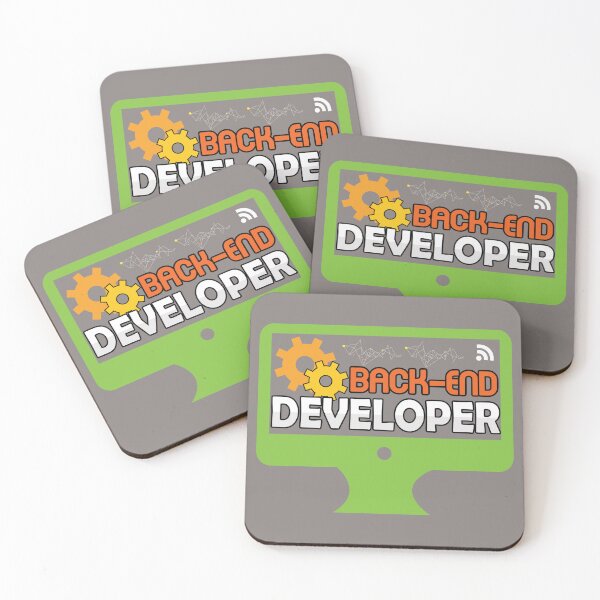 Item preview, Backend developer statement T-shirt designed and sold by buzz-inc.