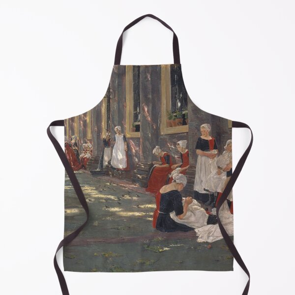 Item preview, Max Liebermann, Free Hour in the Amsterdam Orphanage designed and sold by Mauswohn.