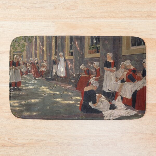 Item preview, Max Liebermann, Free Hour in the Amsterdam Orphanage designed and sold by Mauswohn.