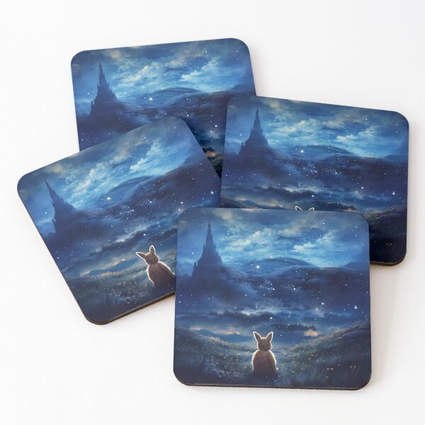 Item preview, Concept Art - Rabbit On Adventure designed and sold by letsgetinspired.