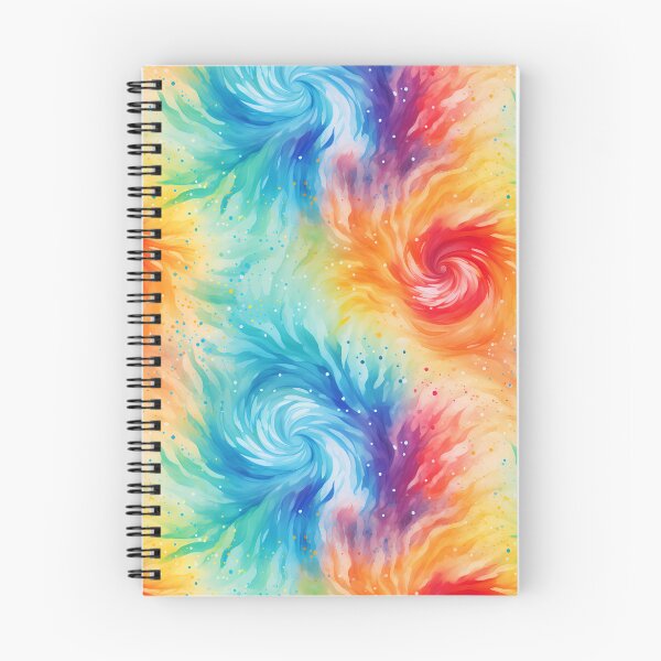 Item preview, Watercolour Rainbow Swirl Tie Dye Seamless Pattern designed and sold by PatternStudios.