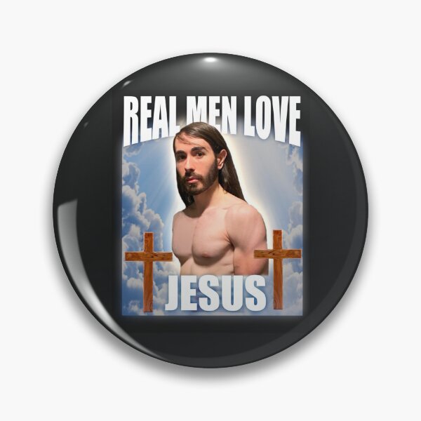 Item preview, Real Men Love Jesus  designed and sold by RadioactiveFork.
