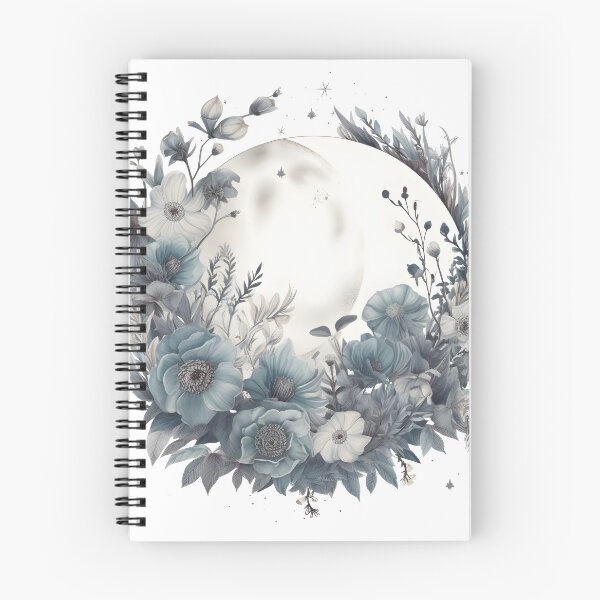 Item preview, Enchanting Whimsy Floral Moon Motif Illustration, Celestial Magic designed and sold by ShreyaaArts.
