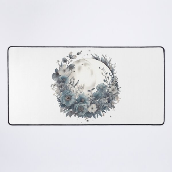Item preview, Enchanting Whimsy Floral Moon Motif Illustration, Celestial Magic designed and sold by ShreyaaArts.