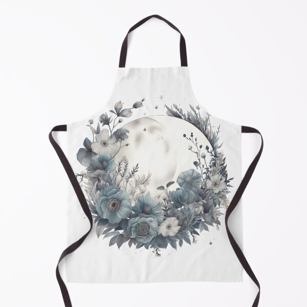 Item preview, Enchanting Whimsy Floral Moon Motif Illustration, Celestial Magic designed and sold by ShreyaaArts.