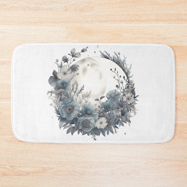 Item preview, Enchanting Whimsy Floral Moon Motif Illustration, Celestial Magic designed and sold by ShreyaaArts.