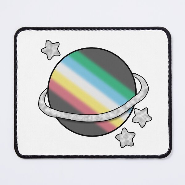 Item preview, Disability pride flag planet designed and sold by Becky-Marie.