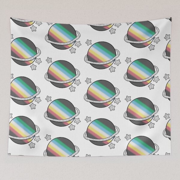 Item preview, Disability pride flag planet designed and sold by Becky-Marie.