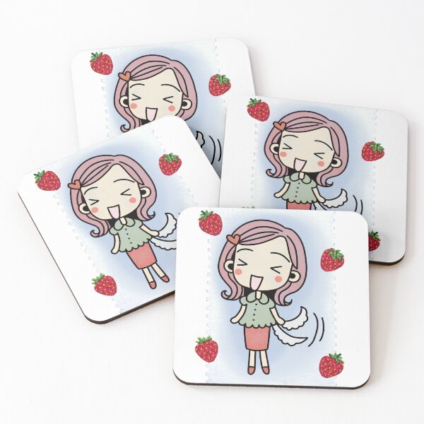Item preview, hachi strawberry designed and sold by yunicho.