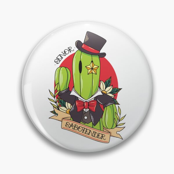 Item preview, Senor Sabotender Tattoo designed and sold by AlundrART.