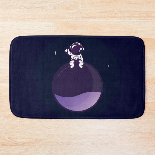 Item preview, Waving Astronaut on a Glass Planet designed and sold by yukselaciker.