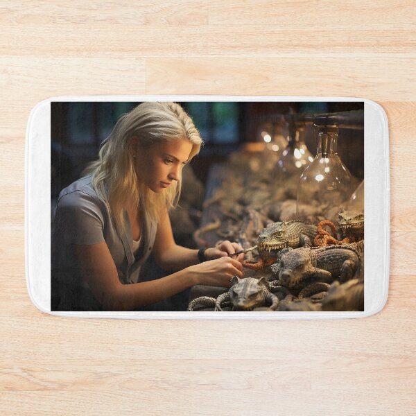 Item preview, Forensic Female Odontologist Reptile Medical and Dental Records designed and sold by TheBrainArt.