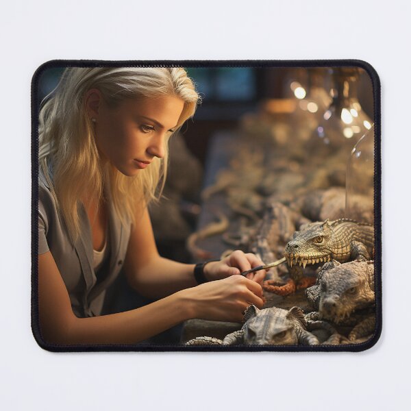 Item preview, Forensic Female Odontologist Reptile Medical and Dental Records designed and sold by TheBrainArt.