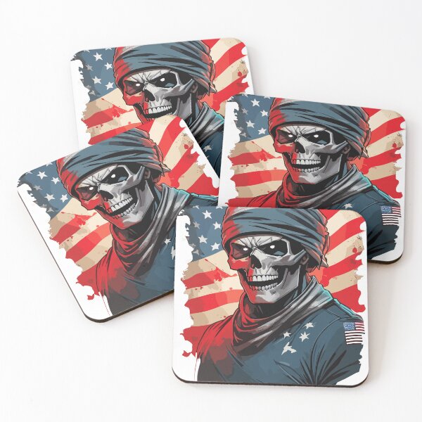 Item preview, Skull Hero Soldier Wide Smile designed and sold by SkullTroops.