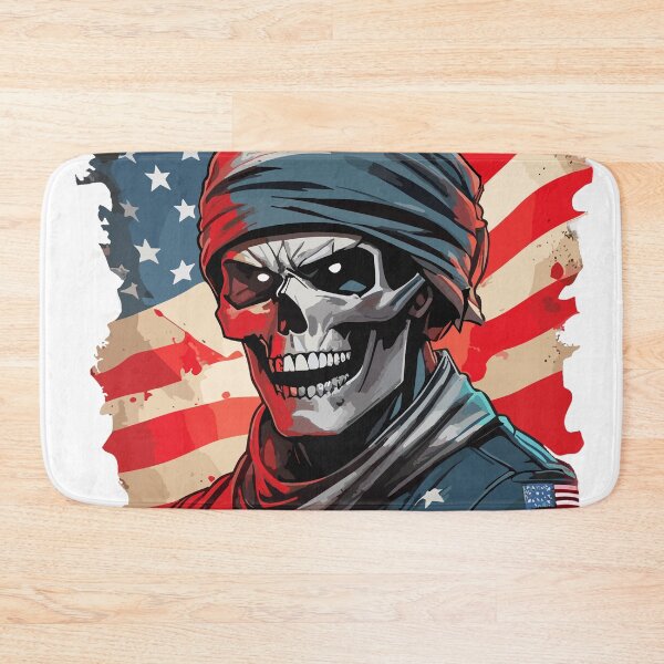 Item preview, Skull Hero Soldier Wide Smile designed and sold by SkullTroops.