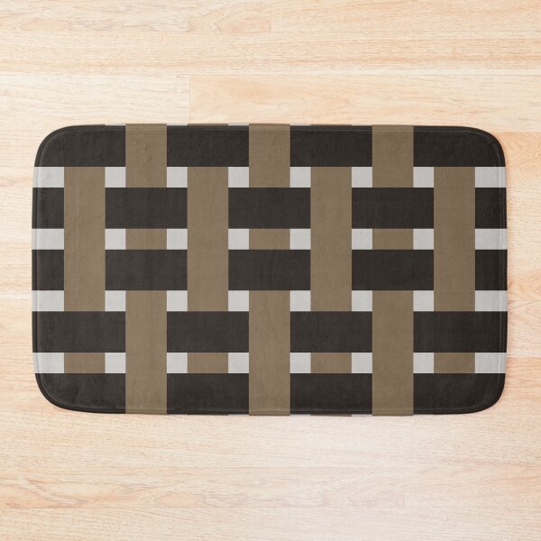 Item preview, Fabric Weave Types #06 - Warp Rib Weave Regular Pattern - Luxury Brown designed and sold by DesignCentrum.