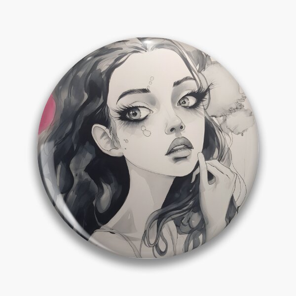 Item preview, Ink Serenade: A Captivating Portrait of Feminine Beauty designed and sold by Newborninfant.