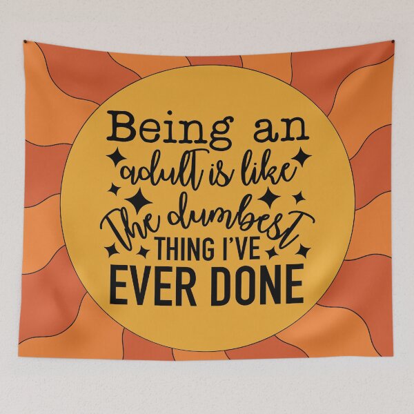 Item preview, Being An Adult designed and sold by BeagleDesigns.