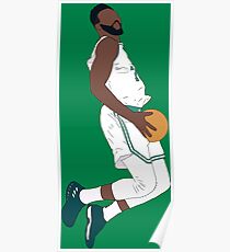 Jaylen Brown Reverse Dunk Poster