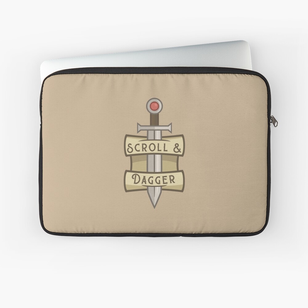 Item preview, Laptop Sleeve designed and sold by scrollanddagger.