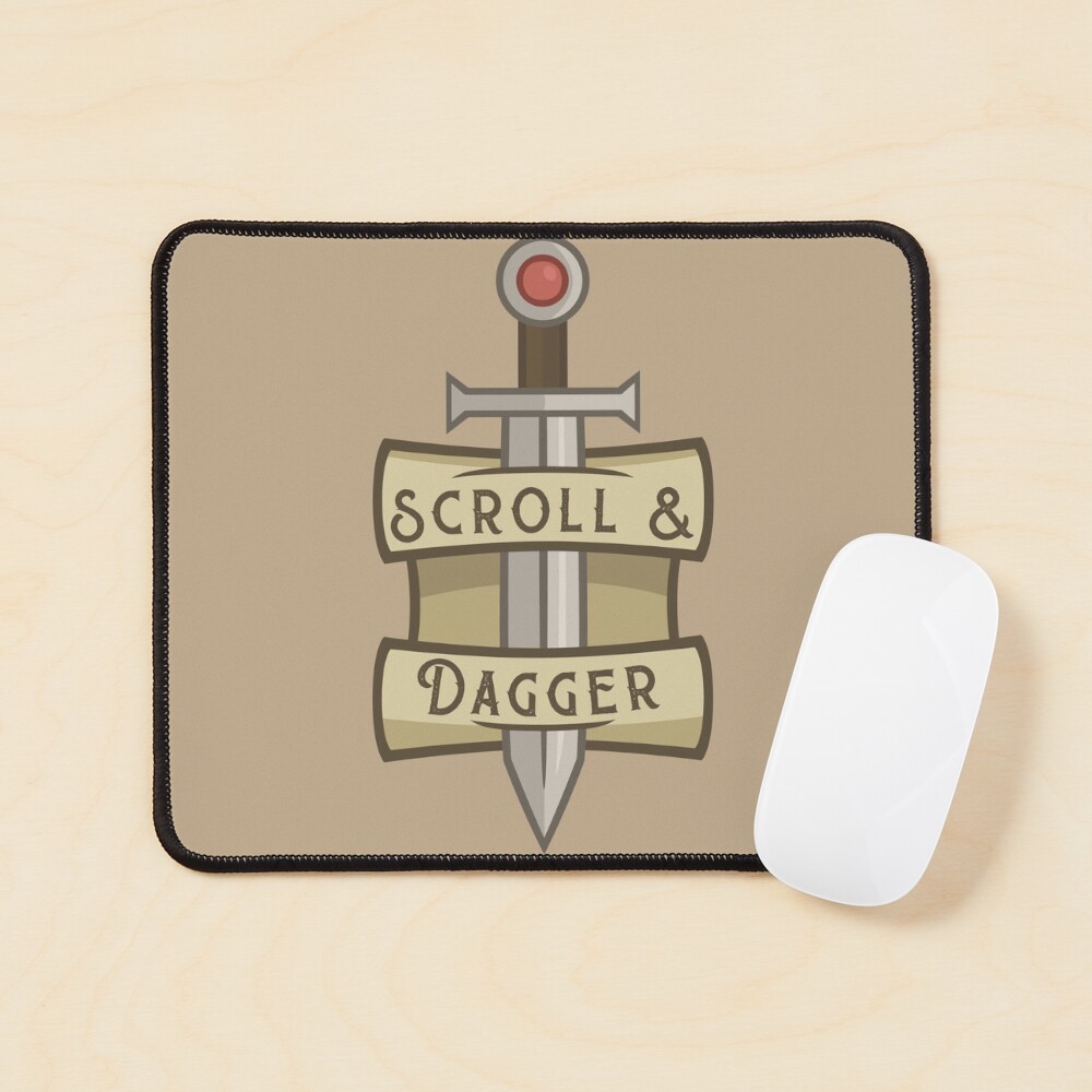 Item preview, Mouse Pad designed and sold by scrollanddagger.