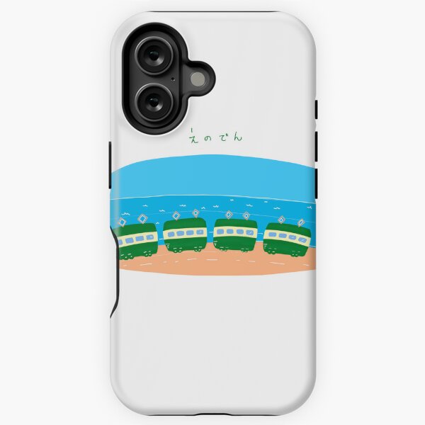 Enoden clear illustration iPhone Tough Case