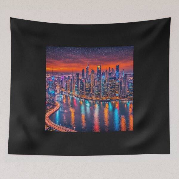 Item preview, City Nightscape designed and sold by Shiwwa.