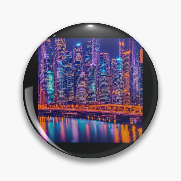 Item preview, City Nightscape #3 designed and sold by Shiwwa.