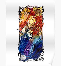 The Lover Tarot Youtube artist collective Poster