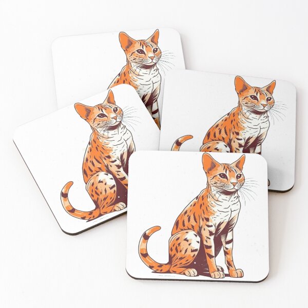 Item preview, Feline Art: Famous Ocicat Character Design by OciCat Creations - Perfect for designed and sold by DooodleGod.