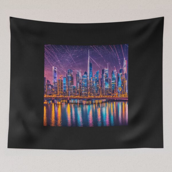 Item preview, City Nightscape #4 designed and sold by Shiwwa.
