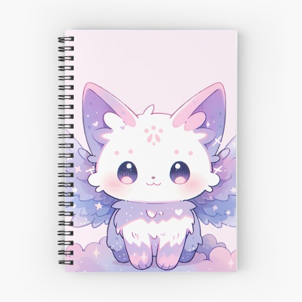 Artikelvorschau, Süßes Kawaii Pastell-Engels-Kätzchen entworfen und verkauft von PastelMagic.