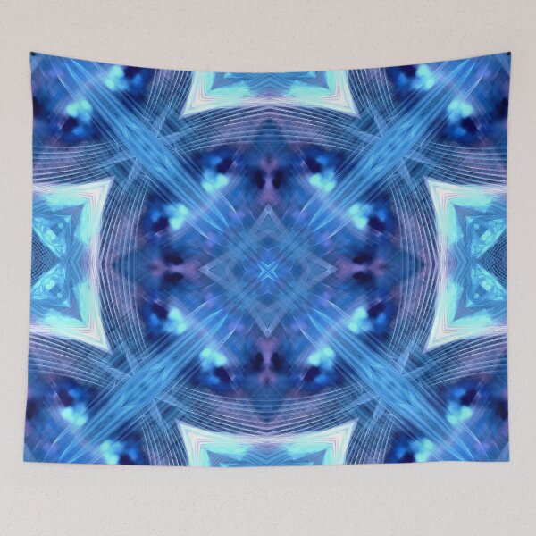 Item preview, blue cross on washing machine type front designed and sold by effervescence.