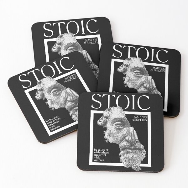 Item preview, Marcus Aurelius "Be tolerant with others and strict with yourself." - Stoic Wisdom for Personal Growth and Compassion designed and sold by marboywonderboy.