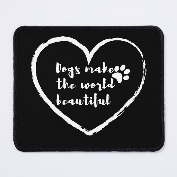 Item preview, Dogs make the world beautiful || International Day of Friendship for dog lovers designed and sold by ExpertSayeed.