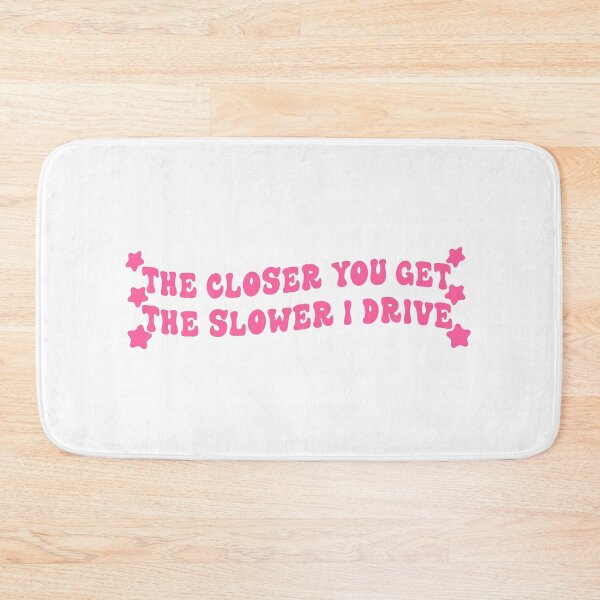 Item preview, the closer you get the slower i drive bumper sticker designed and sold by Mamado-sakou.