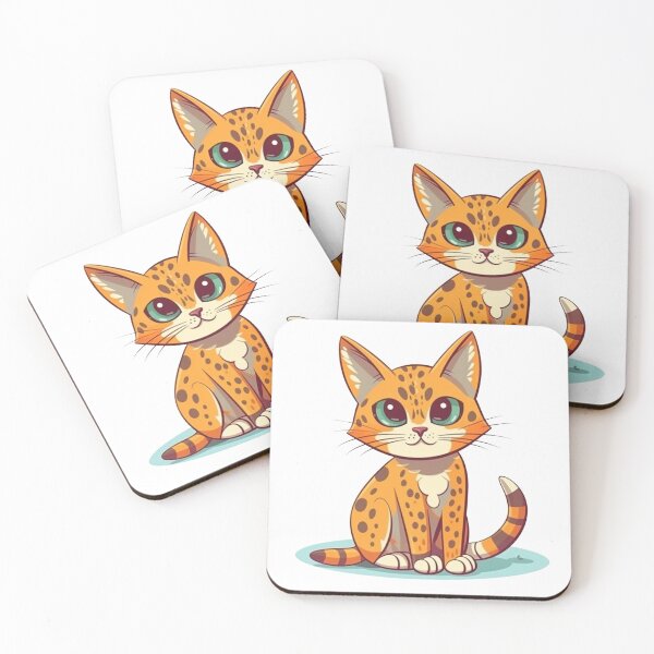 Item preview, and Playful Ocicat Cartoon Designs - Perfect for Any Cat designed and sold by DooodleGod.